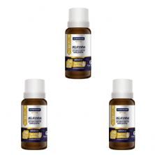 Kit 3X Melatonina em Gotas - 20ml Maracuj� - Catarinense Nutri��o