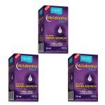 Kit 3X Melatonina Fast Gotas - 30ml Menta - Equaliv