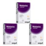 Kit 3X Melatonina Moonlight - 60 C�psulas - Katigu�
