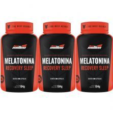 Kit 3X Melatonina Recovery  Sleep - 200 C�psulas - New Millen