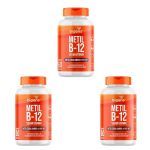 Kit 3X Metil B12 Vegan Vitamin - 60 C�psulas - Bigens
