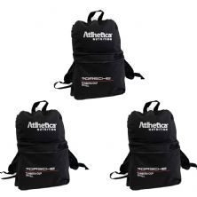 Kit 3X Mochila Preta - Porsche Cup - Atlhetica Nutrition