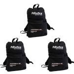 Kit 3X Mochila Preta - Porsche Cup - Atlhetica Nutrition