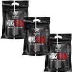 Kit 3X Monsterone Darkness - 3000g Refil Morango - IntegralM�dica