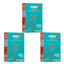 Kit 3X MSM Dose M�xima - 30 C�psulas - Katigu�