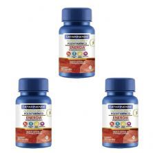 Kit 3X Multi Polivitaminico Energia - 60 C�psulas - Catarinense Nutri��o