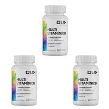 Kit 3X Multivitam�nico Esportivo - 30 C�psulas Softgel - Dux Nutrition