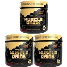 Kit 3X Muscle Drink And More - 300g Red Fruits - Under Labz