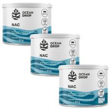 Kit 3X NAC -  120 C�psulas - Ocean Drop
