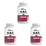 Kit 3X Nac 600mg - 60 C�psulas - NewNutrition