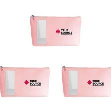 Kit 3X Necessaire Rosa - True Source