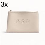 Kit 3X Necessarie Clutch - Caffeine Army