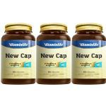 Kit 3X New Cap Hair - 60 Comprimidos - VitaminLife