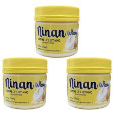 Kit 3X Ninan Whey - 250g Creme de Leitinho - Idn Labz
