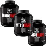 Kit 3X Nitro Hard Protein Complex - 1800g Morango - Integralm�dica