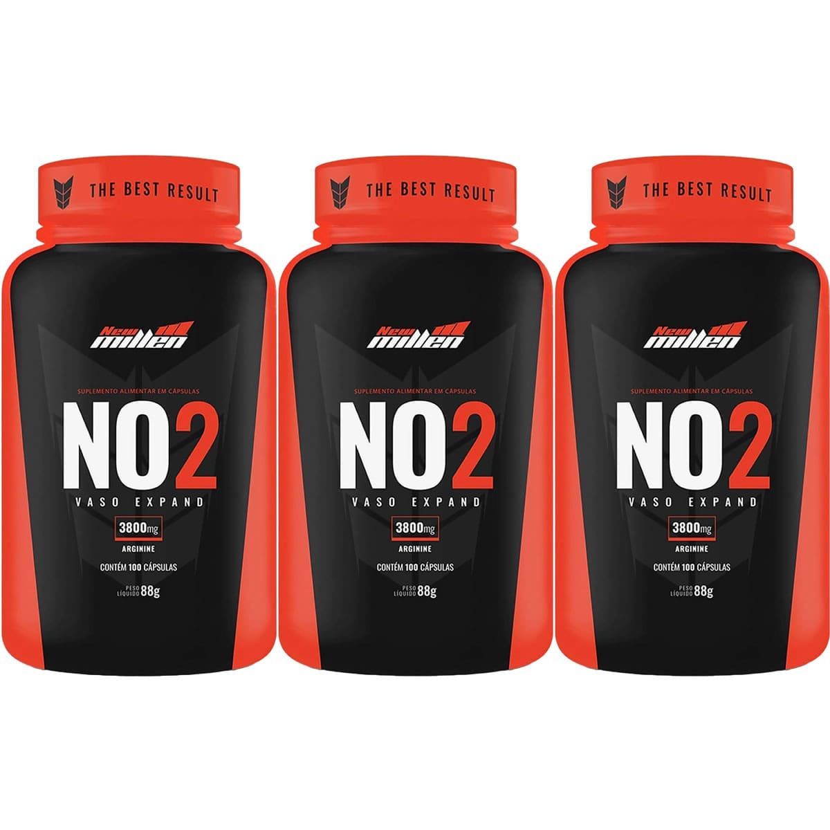 Kit 3X No2 - 100 C�psulas - New Millen