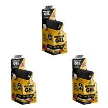 Kit 3X Nuclear Rush Gel - 10 Sach�s 25g Frutas Vermelhas - BodyAction