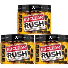Kit 3X Nuclear Rush Pre Workut Powder - 100g Guaran� - BodyAction