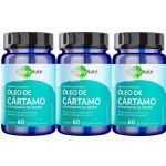 Kit 3X �leo de C�rtamo + Picolinato de Cromo - 60 C�psulas - QualyNutri