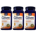 Kit 3X �leo de C�rtamo + Vitamina E 4000mg - 120 C�psulas - Naturelab