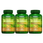 Kit 3X �leo de Semente de Ab�bora - 60 C�psulas - Herbamed