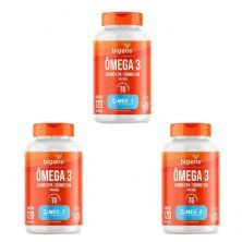 Kit 3X �mega 3 - 120 C�psulas - Bigens