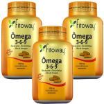 Kit 3X Omega 3-6-9 - 120 C�psulas - Fitoway