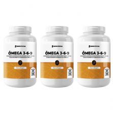 Kit 3X �mega 3 6 9 - 120 C�psulas - NewNutrition