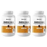 Kit 3X �mega 3 6 9 - 120 C�psulas - NewNutrition
