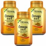 Kit 3X Omega 3-6-9 - 60 C�psulas - Fitoway