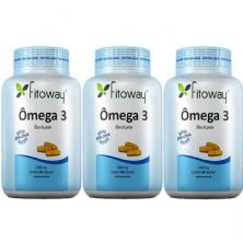 Kit 3X Omega 3 - 60 C�psulas - Fitoway