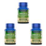 Kit 3X �mega 3 Biocultivado de Algas - 60 C�psulas - Catarinense