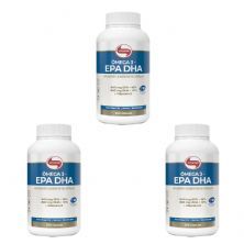 Kit 3X �mega 3 EPA DHA - 240 C�psulas 1g - Vitafor