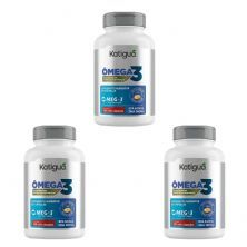 Kit 3X Omega 3 Meg-3 - 120 Mini C�psulas - Katigu�