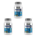 Kit 3X �mega 3 Meg-3 - 60 C�psulas - Katigu�