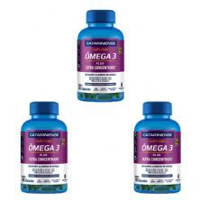 Kit 3X �mega 3 Plus - 120 C�psulas - Catarinense Nutri��o