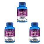 Kit 3X �mega 3 Plus - 60 C�psulas - Catarinense Nutri��o