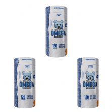 Kit 3X �mega 3 Ultra Concentrado - 120 Sotfgels - Under Labz