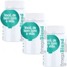 Kit 3X Omega Blend - 60 C�psulas - Vital �tman