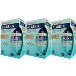 Kit 3X �mega do Alaska - 60 C�psulas - QualyNutri