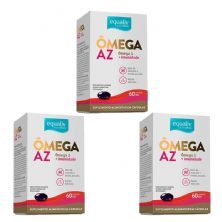 Kit 3X �mega Imunidade AZ - 60 C�psulas Gel - Equaliv