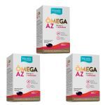 Kit 3X �mega Imunidade AZ - 60 C�psulas Gel - Equaliv
