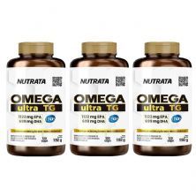 Kit 3X �mega Ultra TG - 120 C�psulas - Nutrata