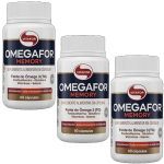 Kit 3X Omegafor Memory - 60 C�psulas - Vitafor