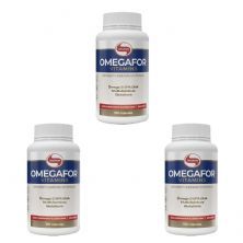 Kit 3X Omegafor Vitamins - 120 C�psulas - Vitafor