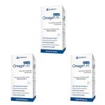 Kit 3X Omegapure �mega-3 EPA/DHA - 60 C�psulas 500mg - Biobalance