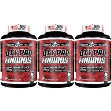 Kit 3X Oxy Pro Furious - 60 Softgels - Furious Nutrition