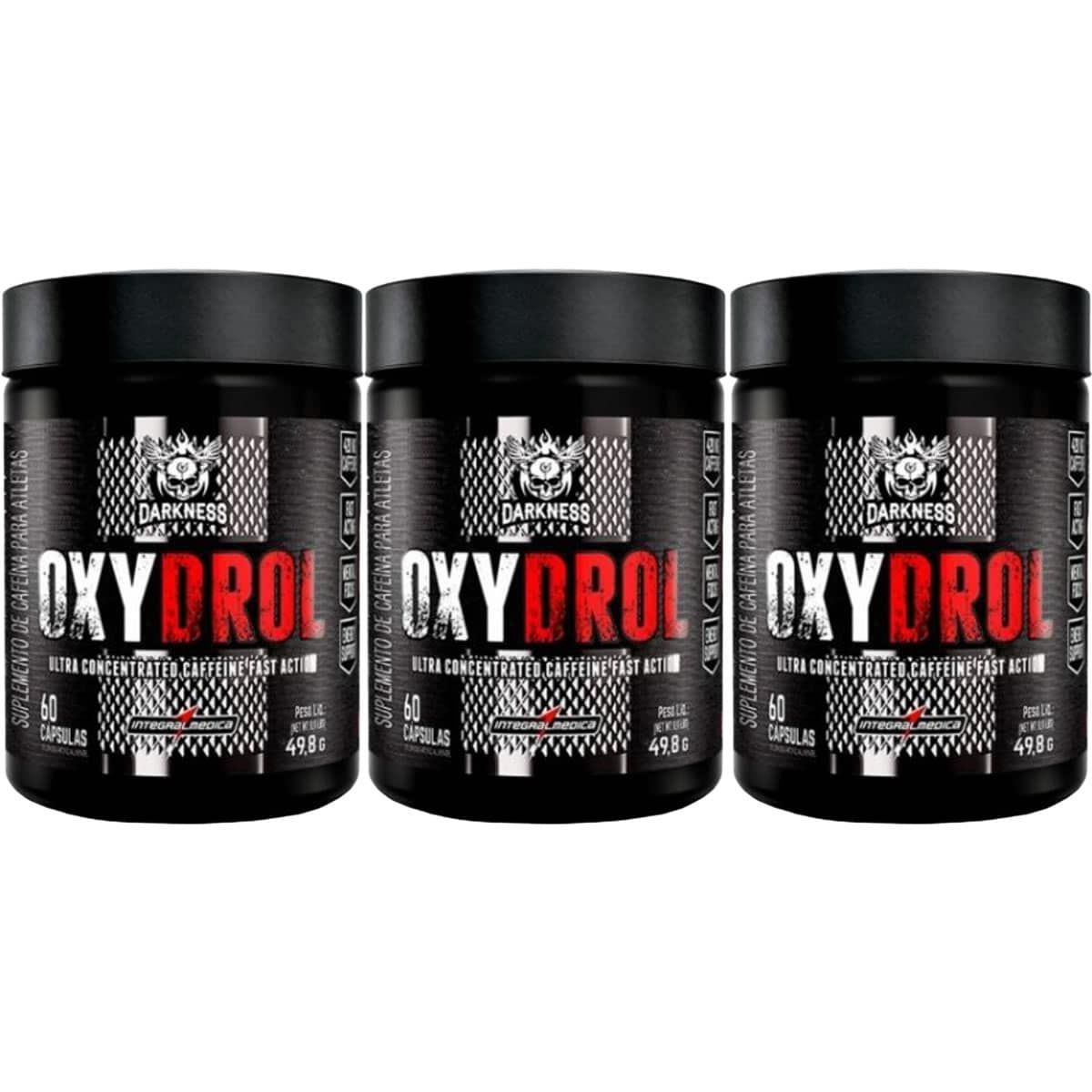 Kit 3X Oxydrol - 60 C�psulas - IntegralM�dica