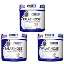 Kit 3X Palatinose 100% Pure - 300g Natural - ProFit