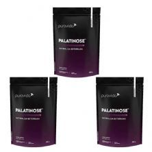 Kit 3X Palatinose Natural da Beterraba - 300g Neutro - Puravida
